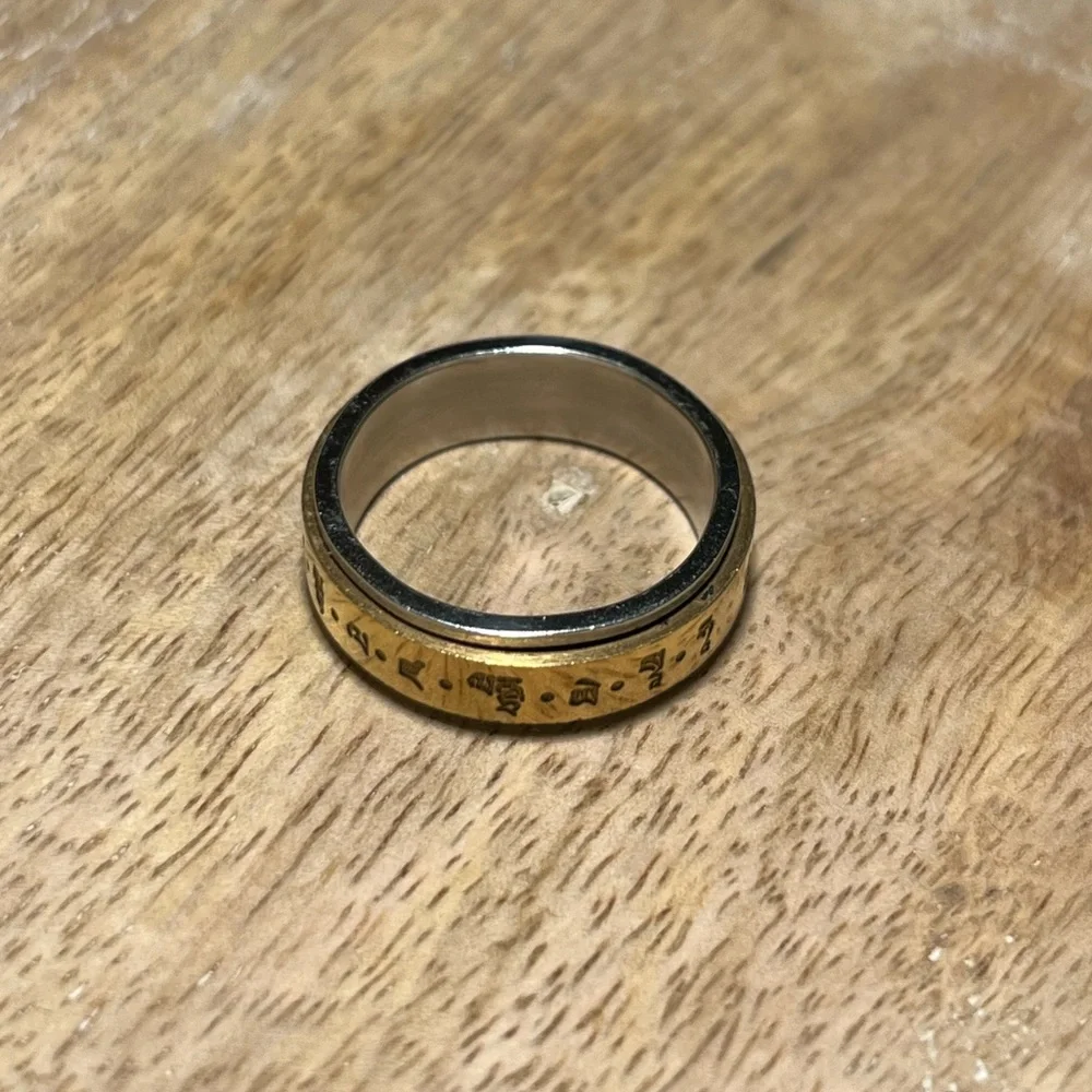 Fidget Spinner Symbol Ring - Picture 6 of 12